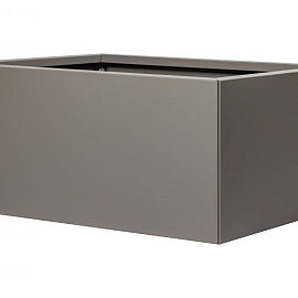 Plantenbak Vlak Taupe 90x60x60 cm