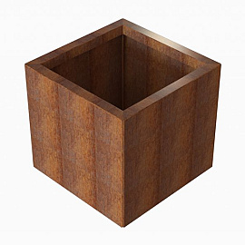 Plantenbak Module+ Corten 60x60x56 cm - CORTEN