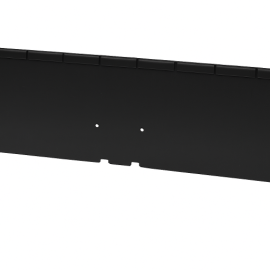 Kantopsluiting Single flex 300x27,7 cm - GRAFIETZWART