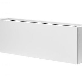 Bloembak vlak - WIT 30x120x40 cm