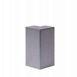 Hoekstuk voor U-profiel ongelijkzijdig 6cm10x10cm - VERZINKT