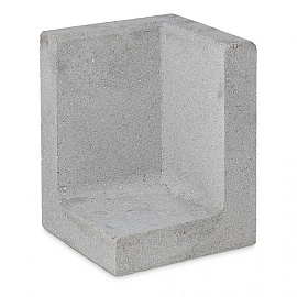 HOEK L-Element Grijs H=120 x B=50/50 x V=50 cm (D)