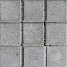 Betonklinkers Half *Redsun* 10.5x10.5x8 cm Grijs Redsun