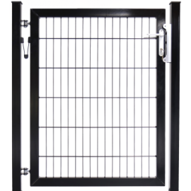 DSM Basic poort Enkel 2D Breedte: 1500mm, Hoogte: 1000mm, Kleur: RAL-9005