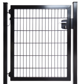 DSM Prestige poort enkel Breedte: 1250mm, Hoogte: 1000mm, Kleur: RAL-9005