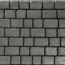 Courtstones 6 cm dik Basalt