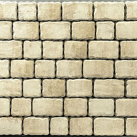 Courtstones 6 cm dik Canvas