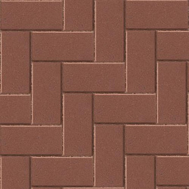 Betonklinkers *Excluton* 21x10,5x8 cm Rood