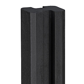 Berton©-sleufpaal Dinkel antraciet gecoat 11,5 x 11,5 x 277 cm tussenmodel