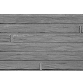 Berton©-motiefplaat smal antraciet H26 x D3,5 x L184 cm Lungo