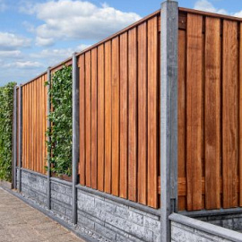 Berton©-paal IJssel antraciet diamantkop 10x10x308 cm eindmodel