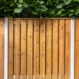 Berton©-paal IJssel wit/grijs diamantkop 10x10x280 cm kabeldoorvoer