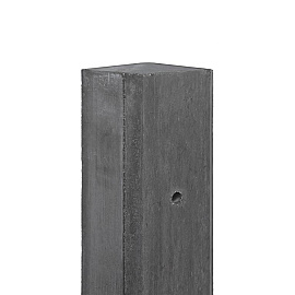 Berton©-paal IJssel antraciet vlakke kop 10x10x280 cm tussenmodel