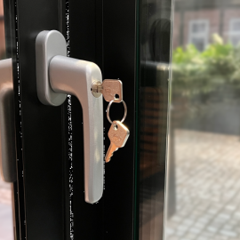 Zijsluiting set antraciet