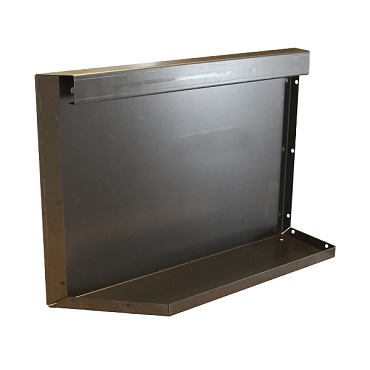 Plantenbak Module+ Uitwendig hoekpaneel (B) 90x42 R - CORTEN