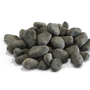 Basalt Pebbles 10-25 mm - 20 kg verpakking