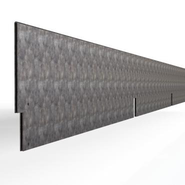 Kantopsluiting Double 300x16,5 cm - VERZINKT