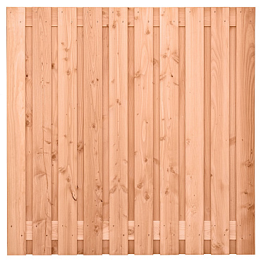 Tuinscherm Douglas geschaafd 21-planks (19 + 2) Zwarte Woud 90 x 180 cm