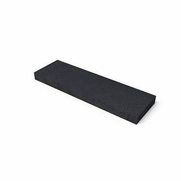 Schellevis Oud Hollandse tegel/opsluiting 100x30x7 cm carbon