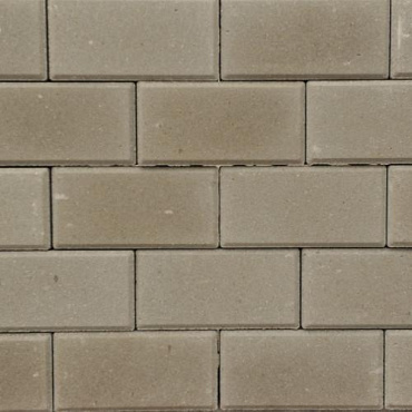 Halve Betonklinkers *Excluton* 10,5x10,5x8 cm Grijs