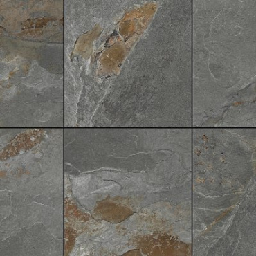 Keramische tegel 80x80x2 cm Varese Antracite