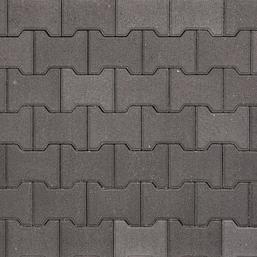 H-Profiel 8 cm Antraciet+Facet