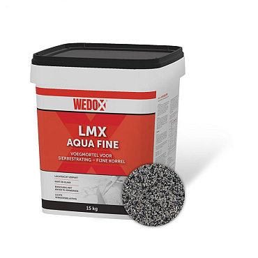 Wedox LMX AQUA FINE Steengrijs 15 kg