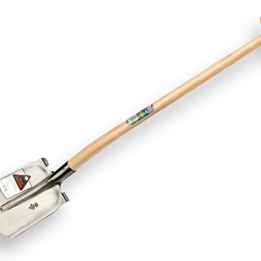 Steekbats RURH BRILLANT 1/4 000 gepolijst, met OPSTAP en ATLAS Blijhamsteel 100 cm sterk gebogen