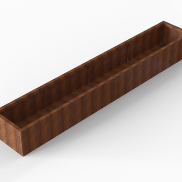 Plantenbak Module+ Corten 360x60x42 cm - CORTEN