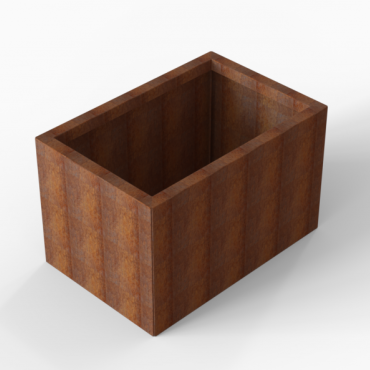 Plantenbak Module+ Corten 90x60x56 cm - CORTEN