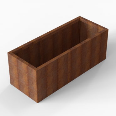 Plantenbak Module+ Corten 150x60x56 cm - CORTEN