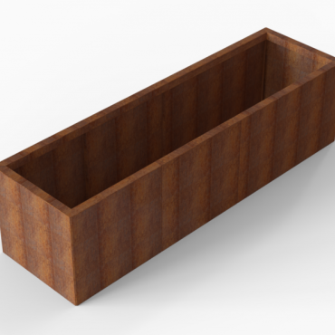 Plantenbak Module+ Corten 210x60x56 cm - CORTEN