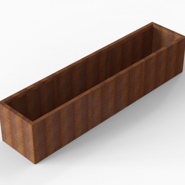 Plantenbak Module+ Corten 270x60x56 cm - CORTEN