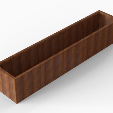 Plantenbak Module+ Corten 300x60x56 cm - CORTEN