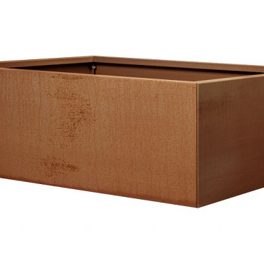 Plantenbak Vlak Corten 180x120x40 cm