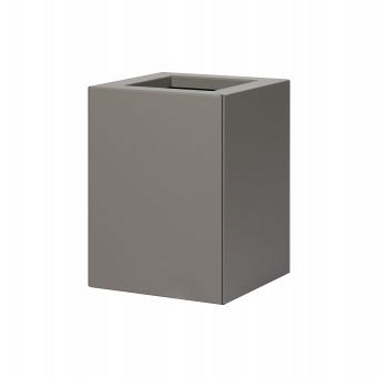 Plantenbak Vlak Taupe 30x30x40 cm