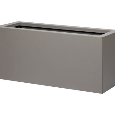 Plantenbak Vlak Taupe 90x30x60 cm