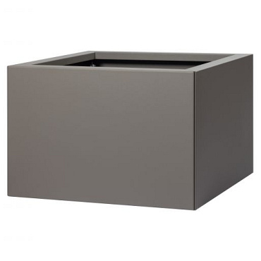 Plantenbak Vlak Taupe 60x60x40 cm