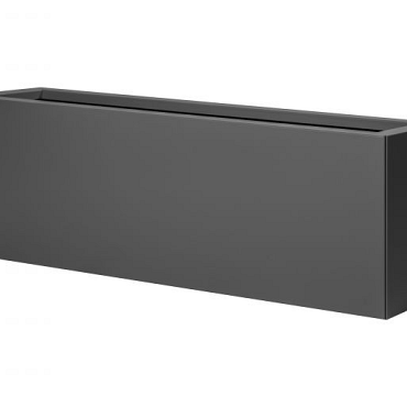 Plantenbak Vlak Antraciet 180x30x40 cm