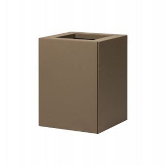 Plantenbak Vlak - SUPRA BRUIN 30x30x40 cm