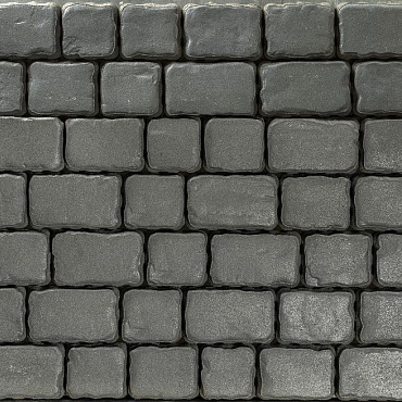 Courtstones 6 cm dik Basalt