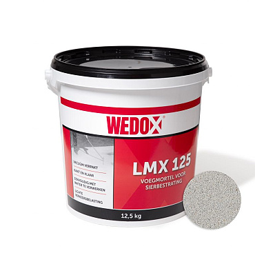 Wedox LMX 125 Zilvergrijs 12,5 kg