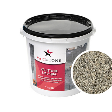 varistone lm aqua steengrijs 12 5 kg emmer