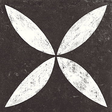 vtwonen solostone decoren belgian st flower white 70x70x3 2 cm
