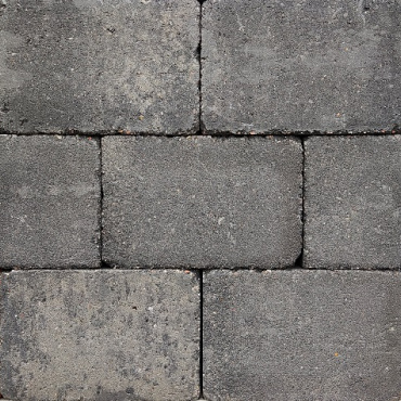 stonique trommel 20x30x5 cm grijs zwart