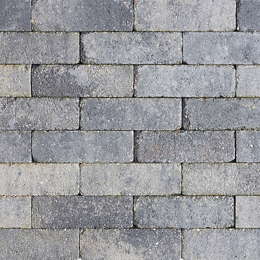 stonique trommel dikformaat 6 cm grijs zwart