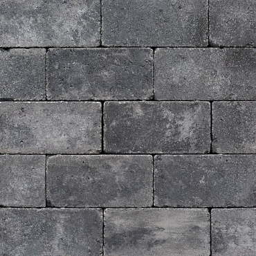 stonique trommel betonstraatsteen 6 cm antraciet