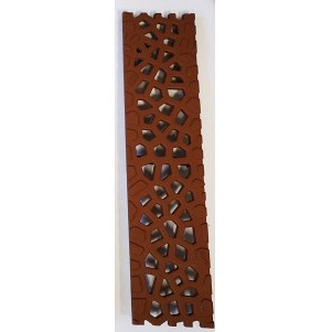 vorono rooster gietijzer 500mm corten
