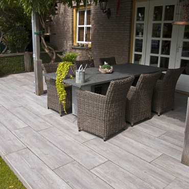 keramische tegel 30x120x2 cm woodlook new grey wash