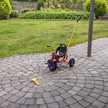 tumbelton extra cirkel 230 cm coal